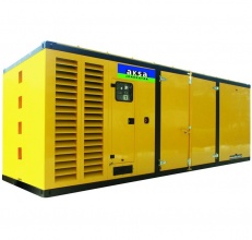 картинка Дизельный генератор Aksa AC 1100, в кожухе от компании Нова Механика